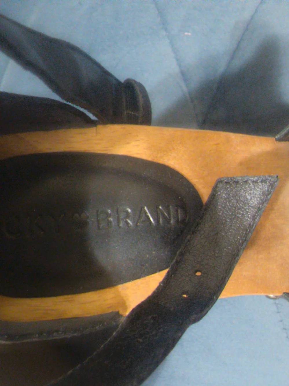 Lucky Brand chunky wood